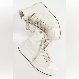 R13 Kurt High Top Platform Sneakers